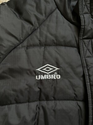 Manchester United 2000 - 2001 football Umbro Winter Jacket size