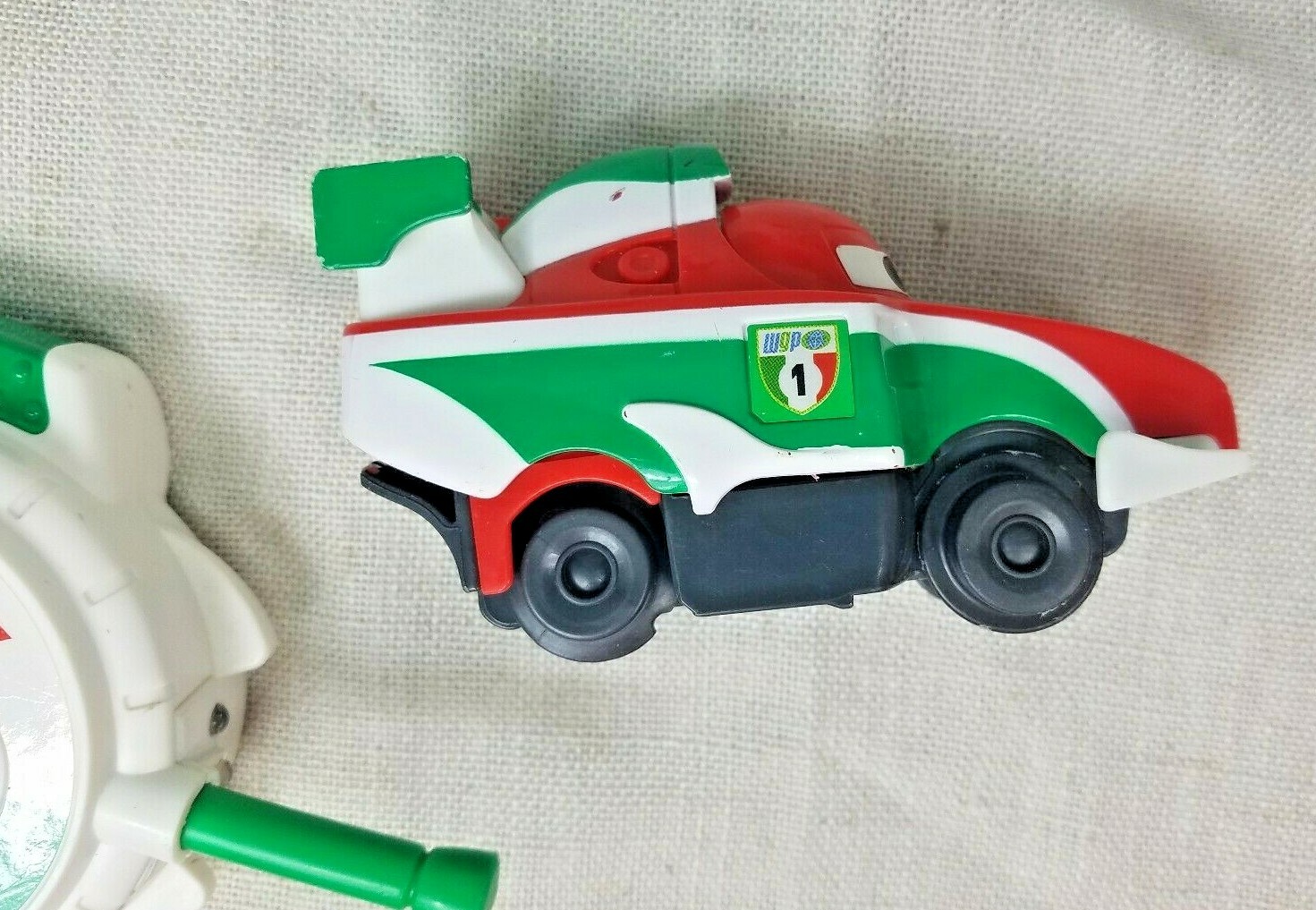fisher price green car
