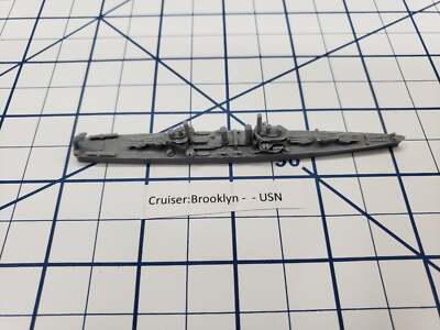 Cruiser - Brooklyn - USN - Wargaming - Axis and Allies - Naval Miniature -  Tabl
