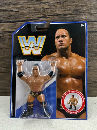 WWE The Rock Dwayne Johnson Retro Hasbro Series 2 ...
