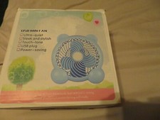 Blue USB Mini Fan