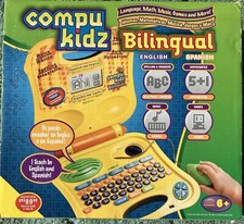 CompuKidz Bilingual English Spanish Translator Learning Game Computer Age 6 NIB