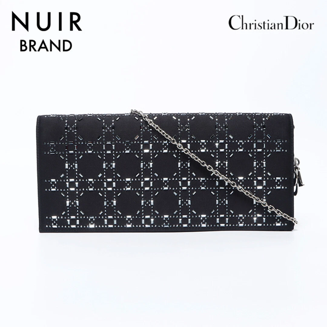 Sac bandoulière Dior Lady chaîne pochette occasion NUIR 0