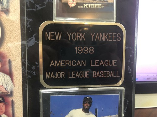 1998 NEW YORK YANKEES WALL PLAQUE (PHOTO FILE INC.) - Picture 3 of 4