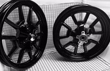 HARLEY RIMS DYNA LOW RIDER S 2014 -17 CUSTOM GLOSS BLACK OEM WHEELS OUTRIGHT