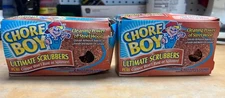 2 New Boxes Chore Boy Ultimate Scrubbers 2 Each Box.