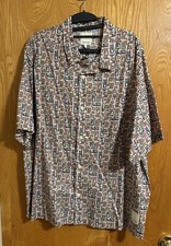 Emporio Armani Men s Multi Color Short Sleeved Button Up - San Diego Exclusive