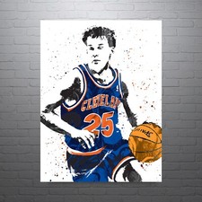 Mark Price Cleveland Cavaliers Poster Sports Man Cave Wall Art Basketball Print