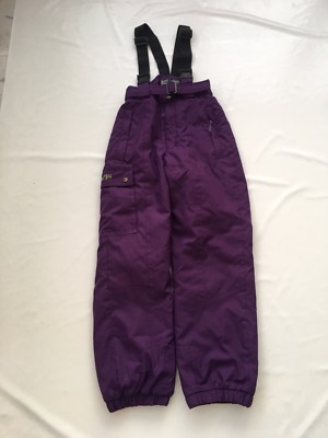 Childs Purple Ski Salpettes Sz Waist 24''  ~ #217
