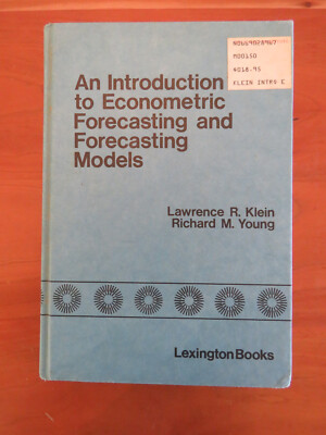 An Introduction to Econometric Forecasting and Forecasting Models