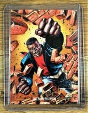 1992 Sky Box Marvel Masterpieces CAGE #17 Trading Card 