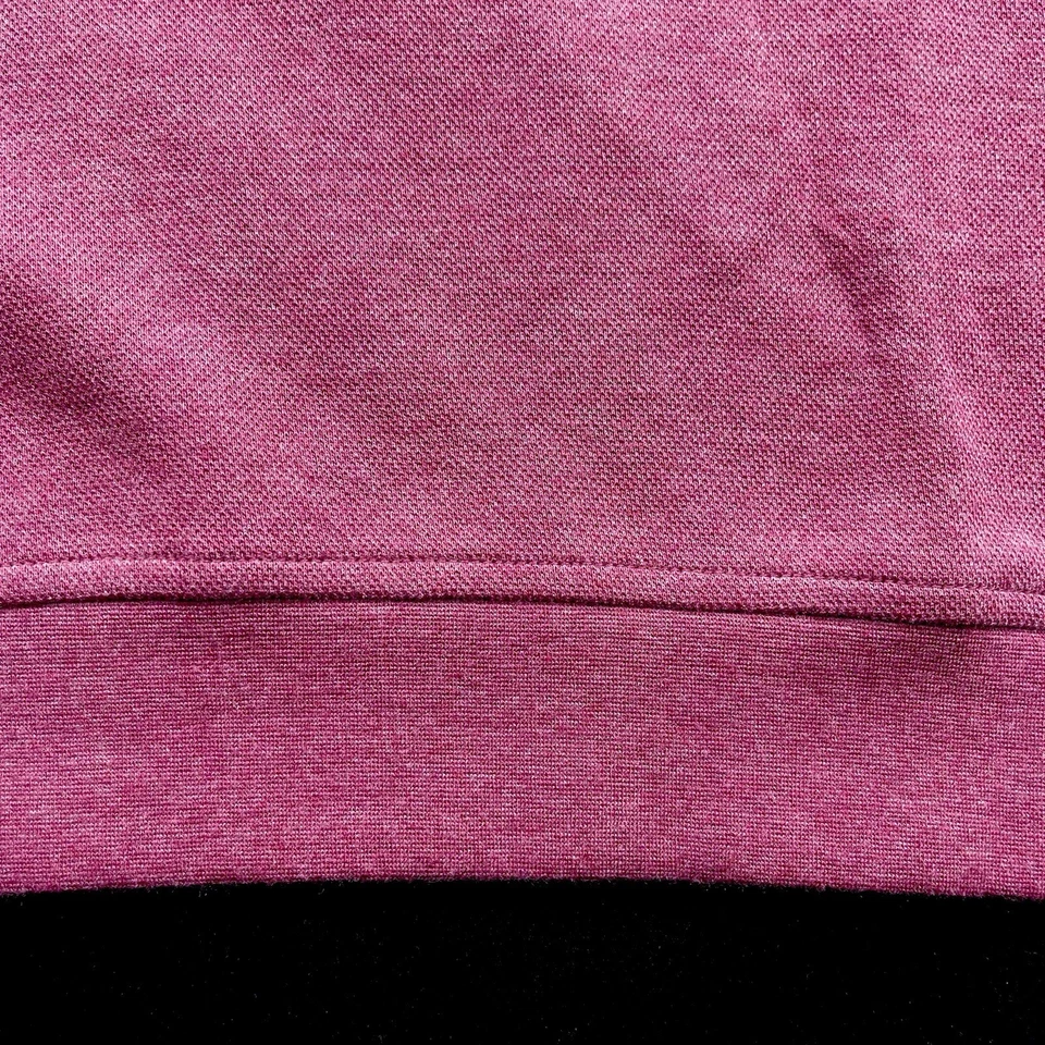 Peter Mill Crown Comfort Tri Blend Quarter Zip Sweater Radish Large $150 - Image 4 of 4