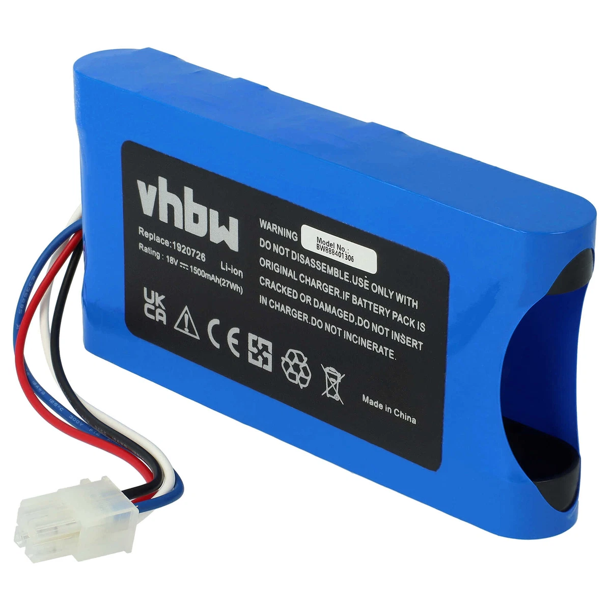 Battery for Yard Force Amiro 400 400i 350i 350 1500mAh 18V
