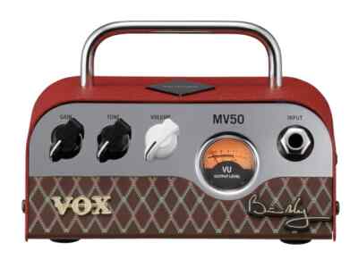 VOX MV50-BM Brian May ultrakompakter Kopfverstärker für Gitarre mit Nutube