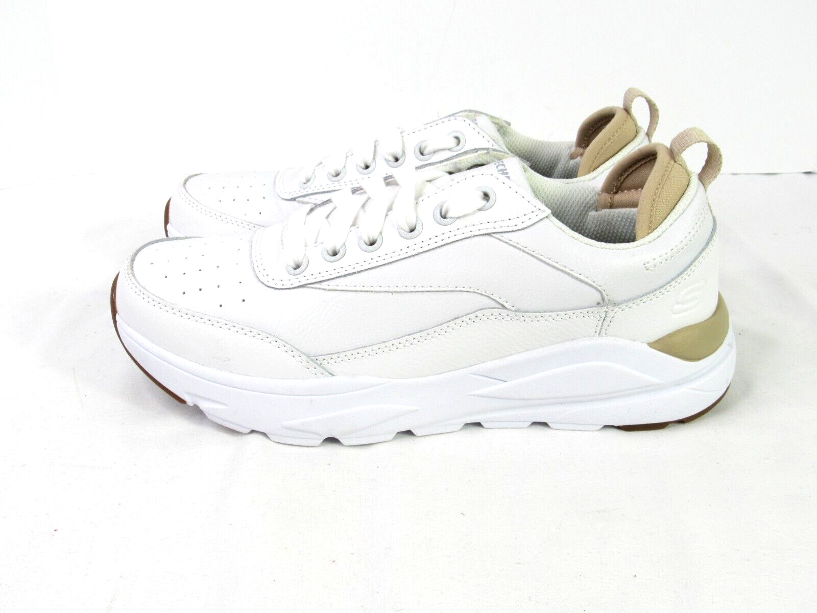 SAOLA Scarpe Oxford Skechers da uomo Relaxed Fit Verrado Corden 65874 White taglia US 8