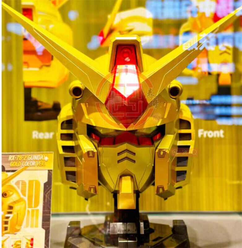 BN HEAD Collection RX-78-2 Gundam Gold Color Version Helmet BN HEAD Collection RX-78-2 Gundam Gold Color Version Helmet