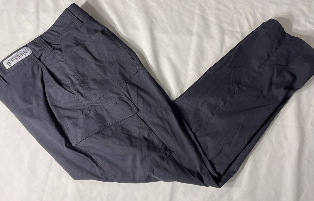 CINTAS Stretch 23270-33 Men's 44X32 GRAY GREY UNIFORM CARGO CINTAS Stretch 23270-33 Men's 44X32 GRAY GREY UNIFORM CARGO