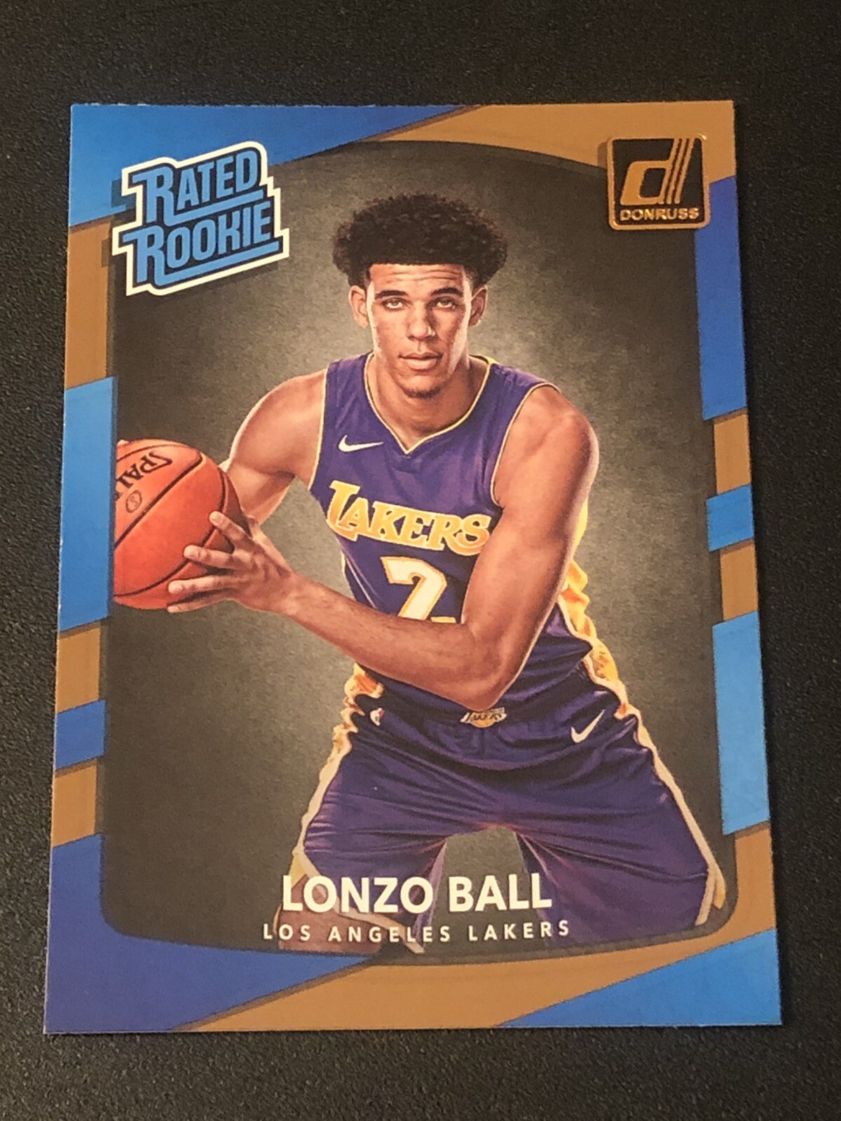 2017-18 Donruss Basketball Lonzo Ball #199 Rookie