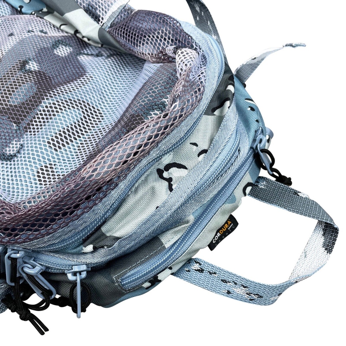 Supreme SS20 Mesh Backpack Blue Chocolate Chip Camo | eBay