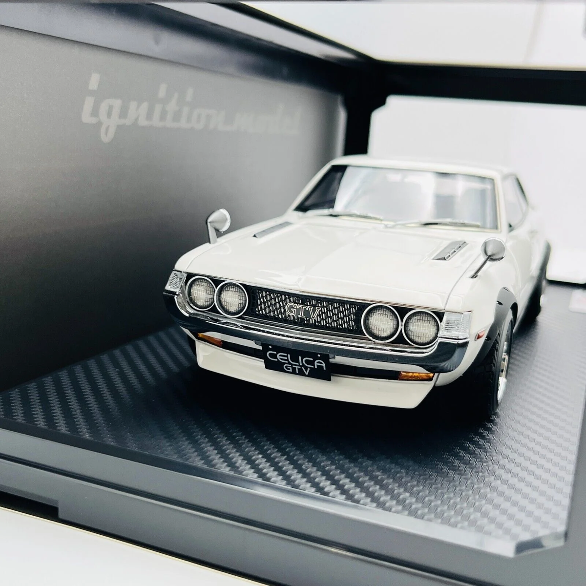 ignition model 1/18 Toyota Celica 1600GTV(TA22) White IG2598