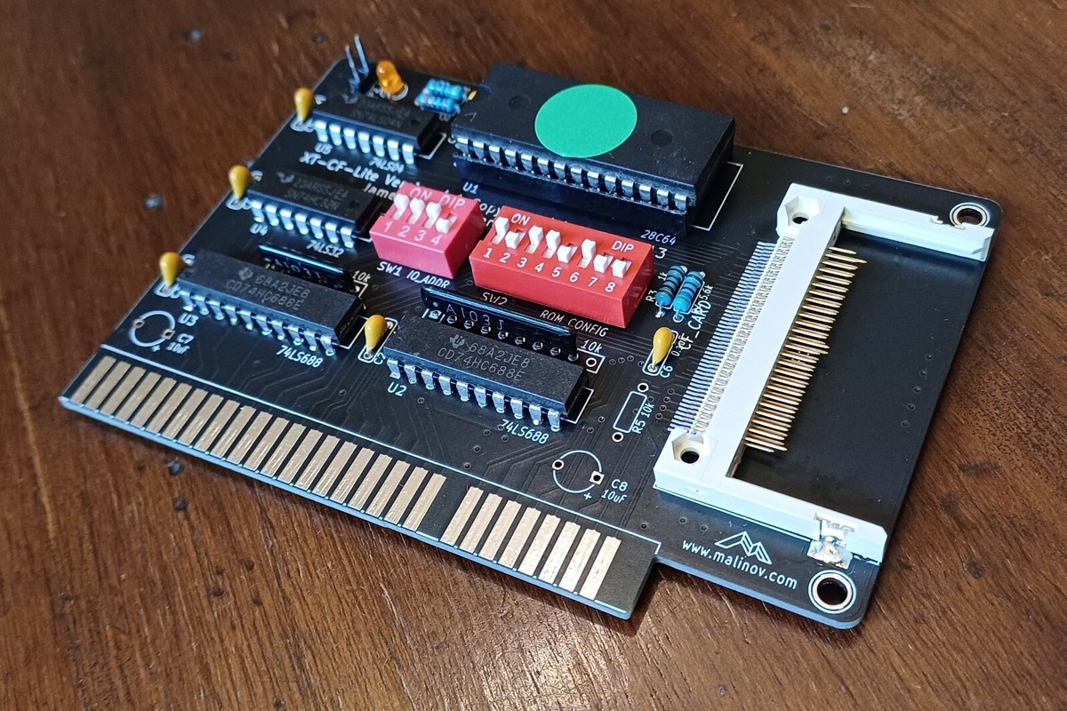 Carte XT-IDE LITE Compact Flash = un disque dur pour mon