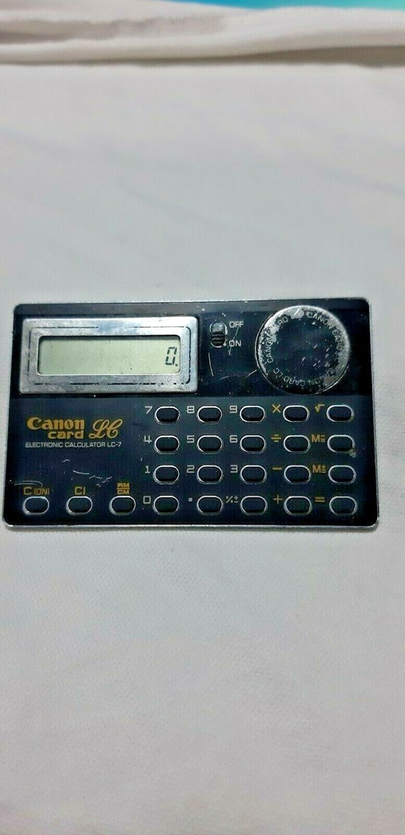 Calculatrice Canon AS-8 Alger Hussein dey - - Algérie