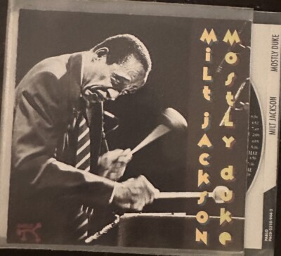 Milt Jackson  Mostly Duke  CD VG+ Condition