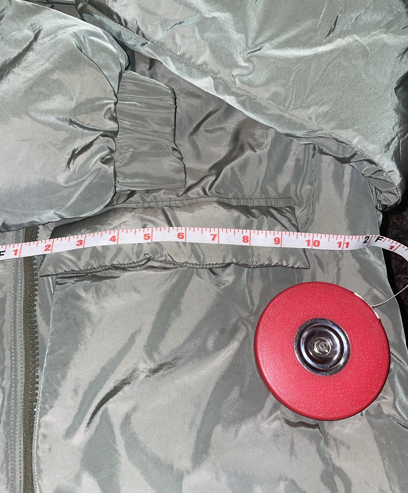 Fabletics Ever Shine Pine All Weather Puffer Jack… - image 11