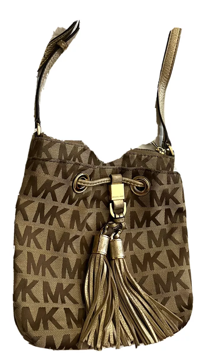 Michael kors top drawstring bag