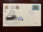 United Kingdom 1977 - Silver Jubilee 8 1/2p FDC stamp Portsmouth, Hants.