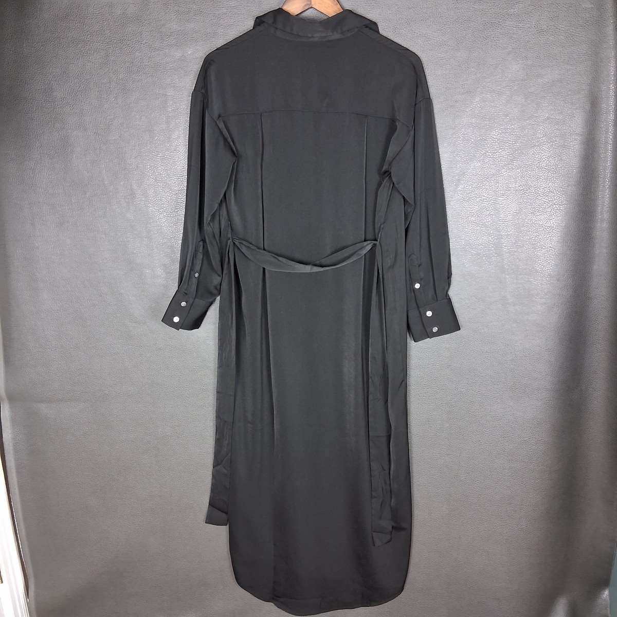 banana republic black satin dress Satin Dress