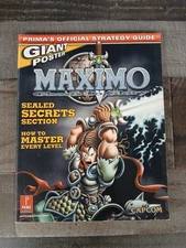 Maximo Ghosts To Glory Prima Official Strategy Guide Playstation 2 NO POSTER