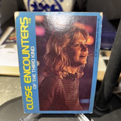 1977  Vintage Close Encounters Of The Third Kind Trading Card  #2 Jillian Guiler