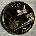 2004 S State Quarter Florida Proof Single Gem Deep Cameo CN-Clad Coin — photo 4
