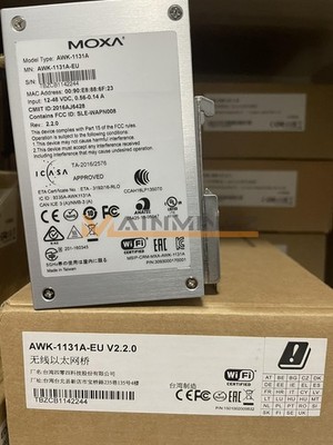 1PCS MOXA   Ethernet bridge AWK-1131A-EU NEW #pq
