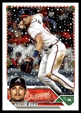 Austin Riley 2023 Topps #H81 Atlanta Braves FREE SHIPPING AutographDen