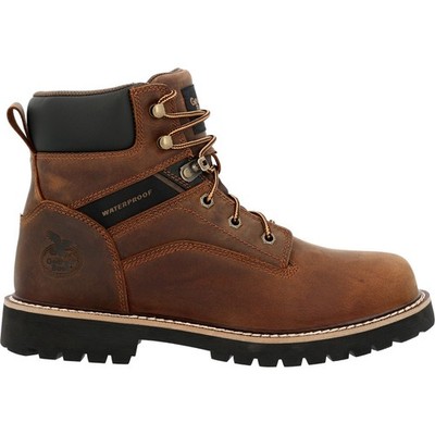Georgia Boot Men's Core 37 Steel Toe Waterproof Work Boot GB00636 for Safety