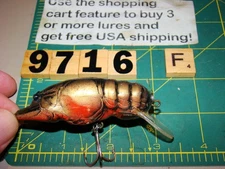 V9716 F BAGLEY CRAYFISH CRAWDAD FISHING LURE