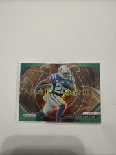 2023 Panini Prizm - Fireworks Jonathan Taylor #F-16 Green Ice Prizm