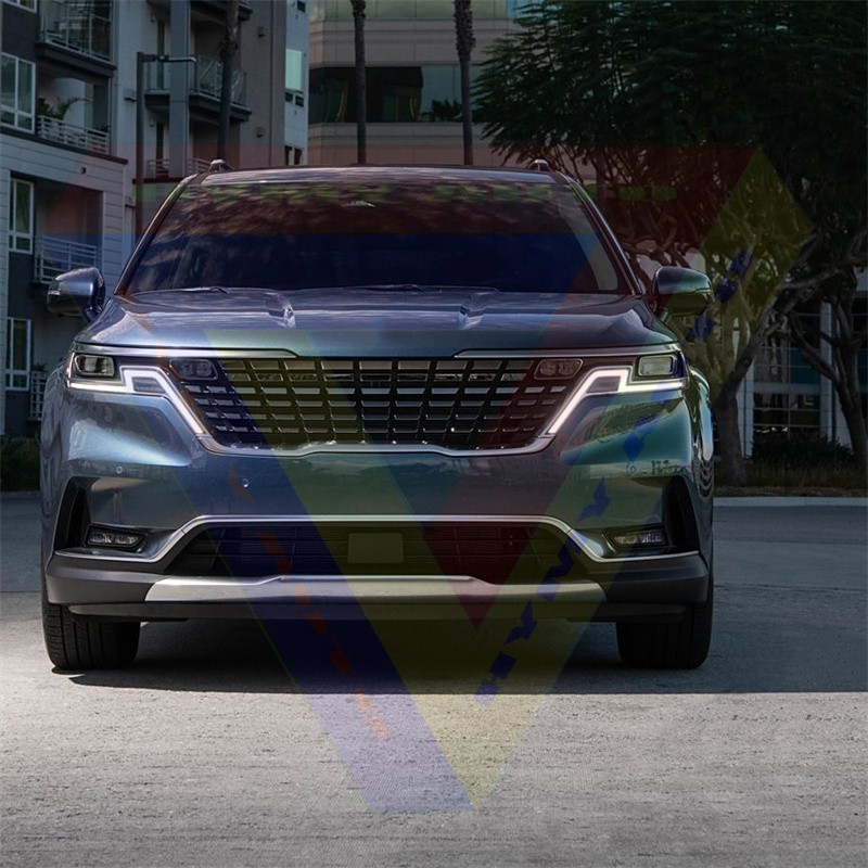 ✅L+R Front LED Foglight Daytime Running Light DRL For Kia Carnival 2022-2023