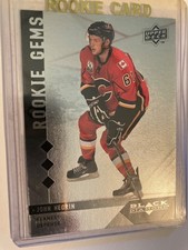 Calgary Flames John Negrin 2009/10 triple diamond UD hockey rookie card see scan. rookie card picture