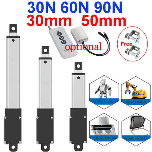 DC12V 30MM 50MM Micro Mini Linear Actuator Motor  30N 60N 90N High Speed Fast - Bild 1 von 22