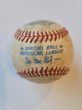 Rawlings OFFICIAL American League Baseball / Lee MacPhail President / Haiti