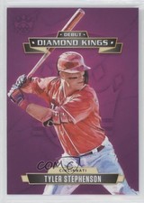 2021 Panini Diamond Kings Debut Diamond Kings Tyler Stephenson #DDK-CR 0nr3