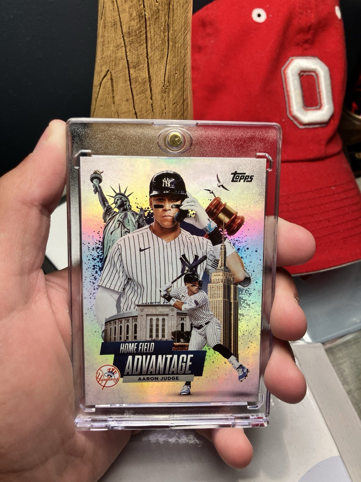 2025 Topps Series 1 Home Field Advantage Aaron Judge #HA-1 Case Hit