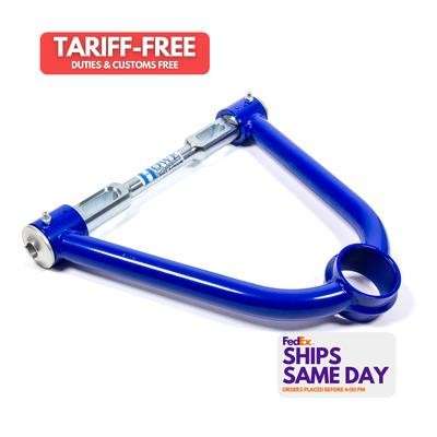 Howe 2213307, One 8-1/4in Upper A Arm Slotted 7 Degrees Steel Blue Performance