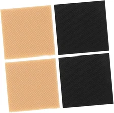 4Pcs High Heel Patch Square Shoe Repair Kit Womens Shoes Pad Black 