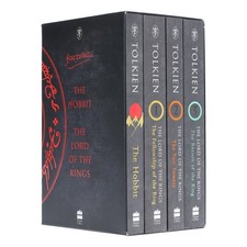 The Hobbit and The Lord of the Rings by J.R.R Tolkien 4 Books - Ages 14-16 - PB