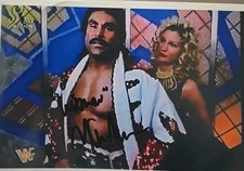 WWF Marvelous Marc Mero  Autograph 4x6 Photo WWE Legend 