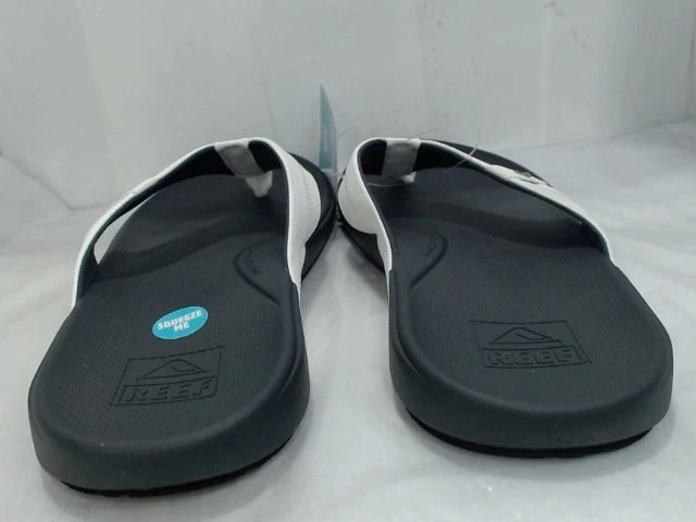 Usado Como Nuevo - Chanclas Reef Hombre Cojín Phantom 2.0, Blanco/Carbón, 10 Foto 4 de 4